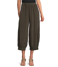 Bryn Walker Cotton Corduroy Elastic Waist Banded Cuff Wyatt Pants