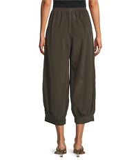 Bryn Walker Cotton Corduroy Elastic Waist Banded Cuff Wyatt Pants