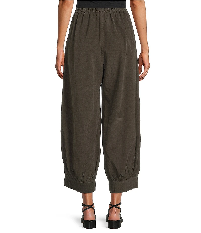 Bryn Walker Cotton Corduroy Elastic Waist Banded Cuff Wyatt Pants