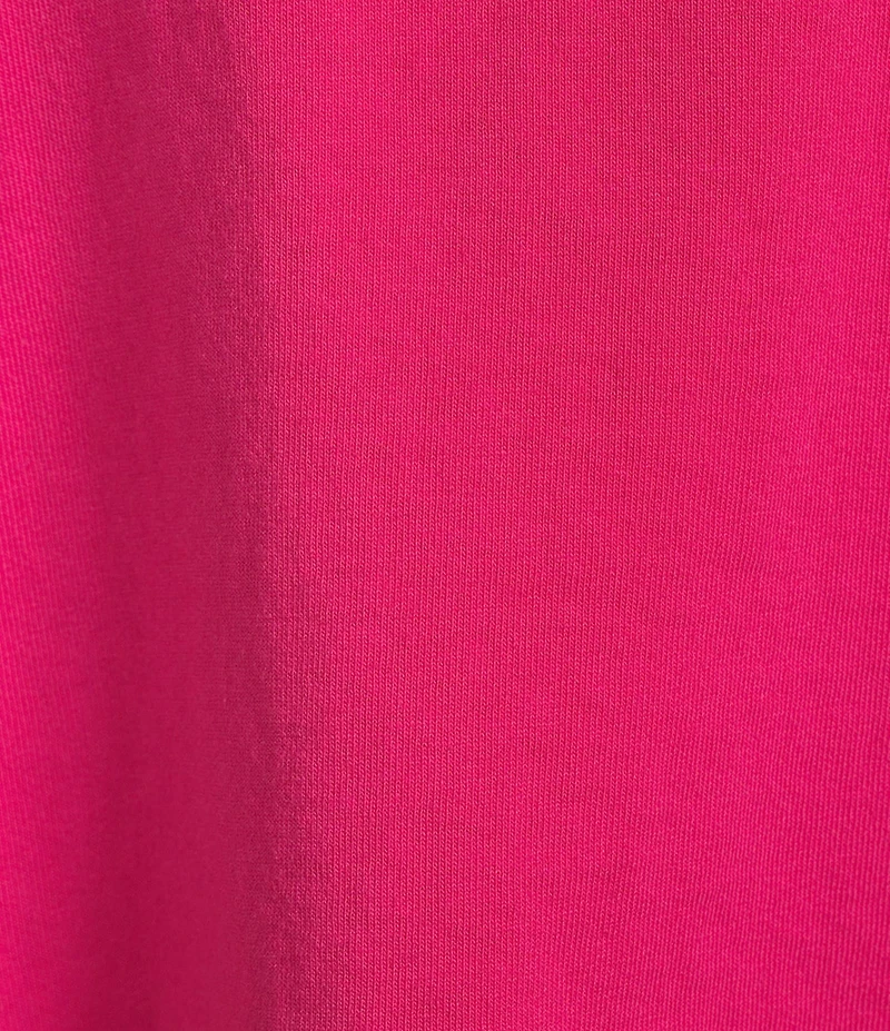 Bryn Walker Cotton Jersey Boat Neck Long Sleeve Spa Shirt