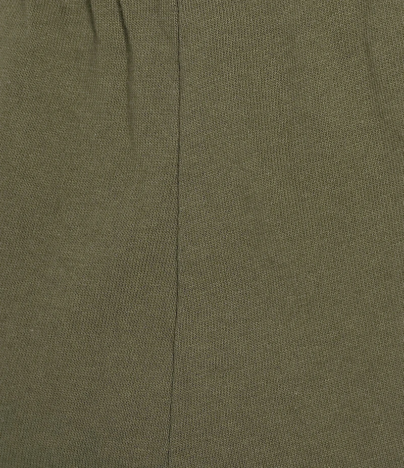 Bryn Walker Cotton Jersey Straight Leg Pull-On Crop Pants