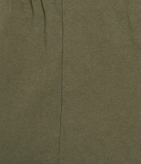 Bryn Walker Cotton Jersey Straight Leg Pull-On Crop Pants