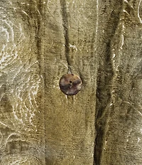 Bryn Walker Danuta Plus Velvet Chenille Mandarin Collar Long Sleeve Button Front Jacket