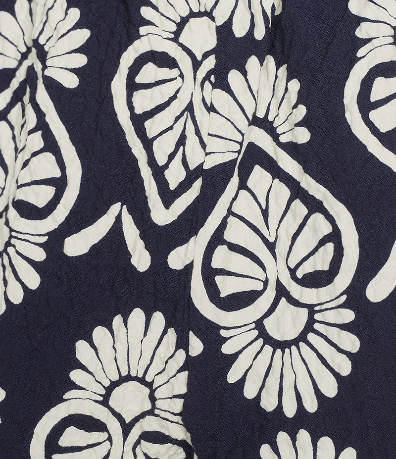 Bryn Walker Ella Tulum Print Wide Leg Crop Pants