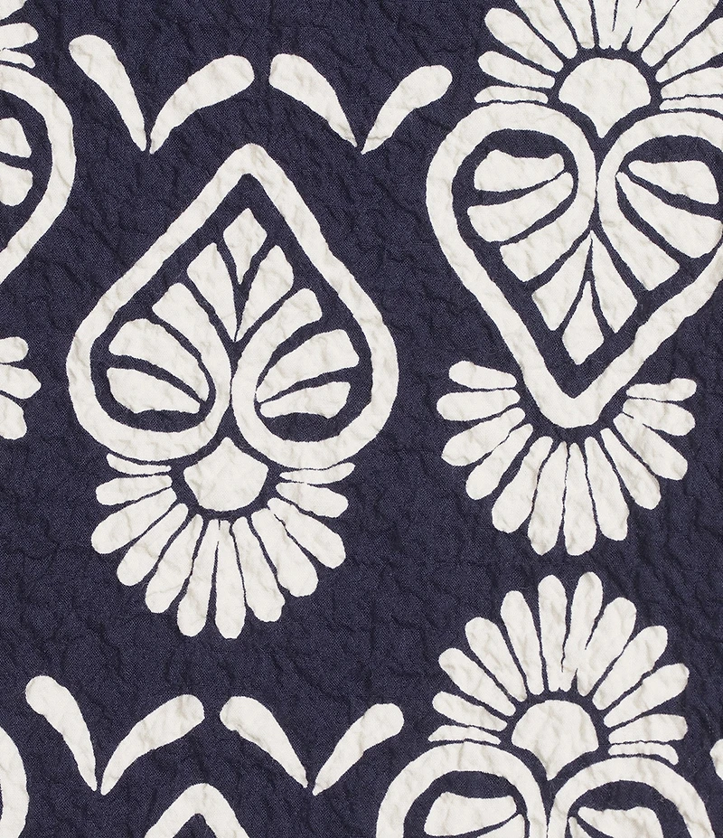 Bryn Walker Etta Tulum Print Cowl Neck Sleeveless Tank