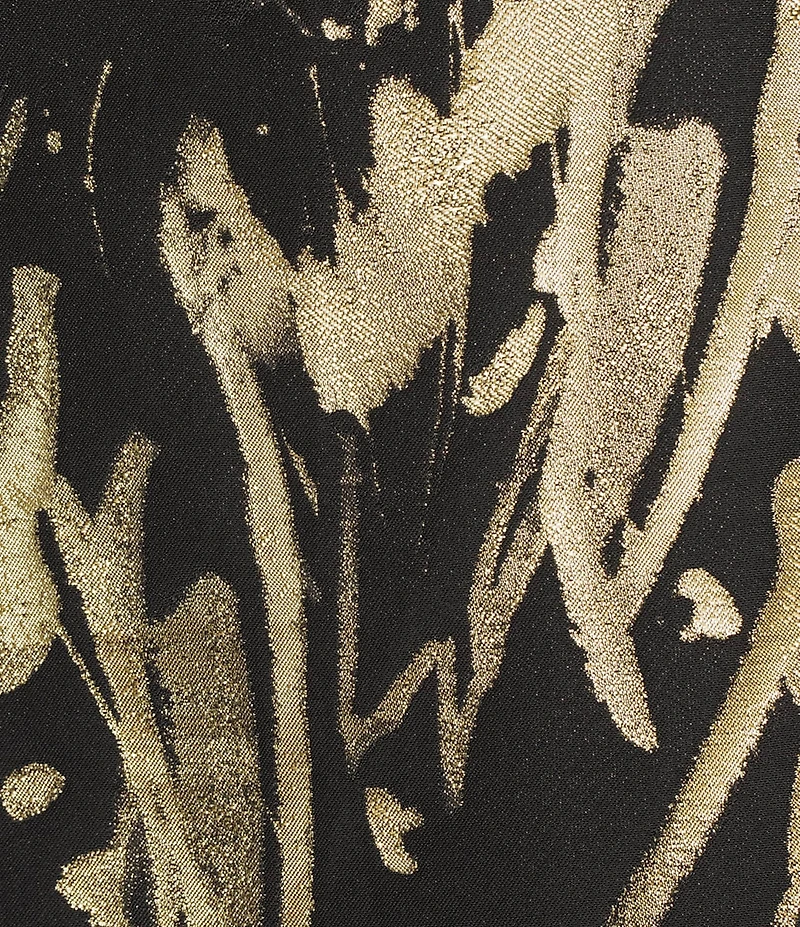 Bryn Walker Henrietta Foglia D'oro Cowl Neck Sleeveless Dress