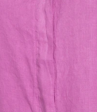 Bryn Walker Joan Light Linen Point Collar 3/4 Sleeve Shirt