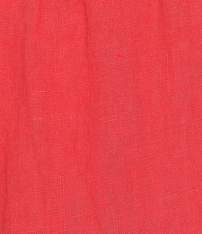 Bryn Walker Light Linen Elastic Waist Pintuck Pant