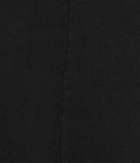 Bryn Walker Light Linen Flat-Front Elastic Back Waist Shorts