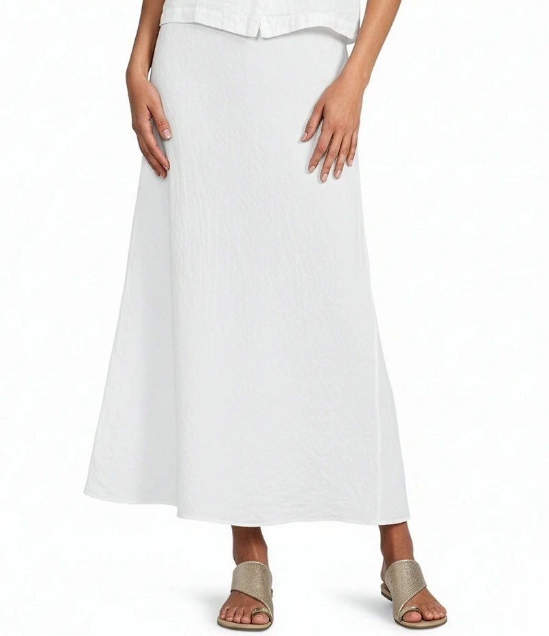 Bryn Walker Light Linen Long Bias Skirt