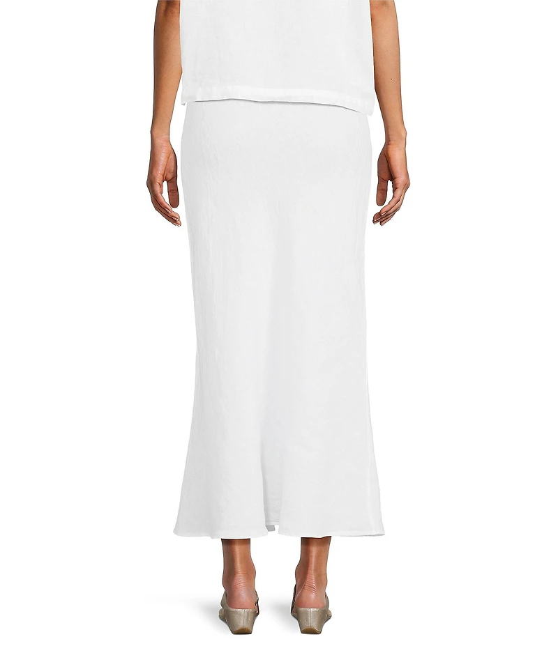 Bryn Walker Light Linen Long Bias Skirt