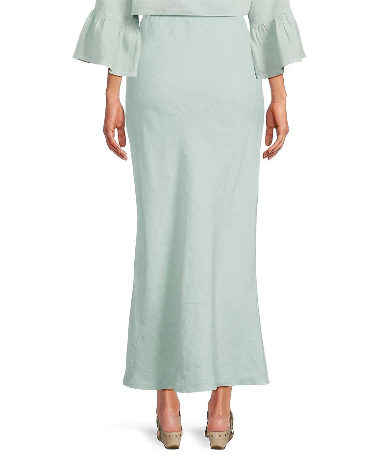 Bryn Walker Light Linen Long Bias Skirt