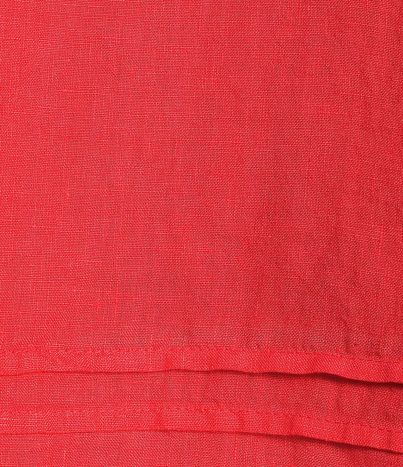 Bryn Walker Light Linen Round Neck 3/4 Sleeve Pintuck Shirt