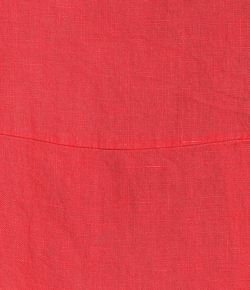 Bryn Walker Mara Light Linen Round Neck Short Sleeve Tunic