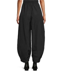 Bryn Walker Memory Crunch Elastic Waist Wide Leg Lantern Pants