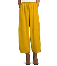 Bryn Walker Olivier Bamboo French Terry Elastic Waist Lantern Pants