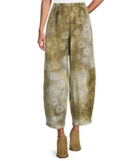 Bryn Walker Oliver Coordinating Velvet Chenille Elastic Waist Lantern Pants