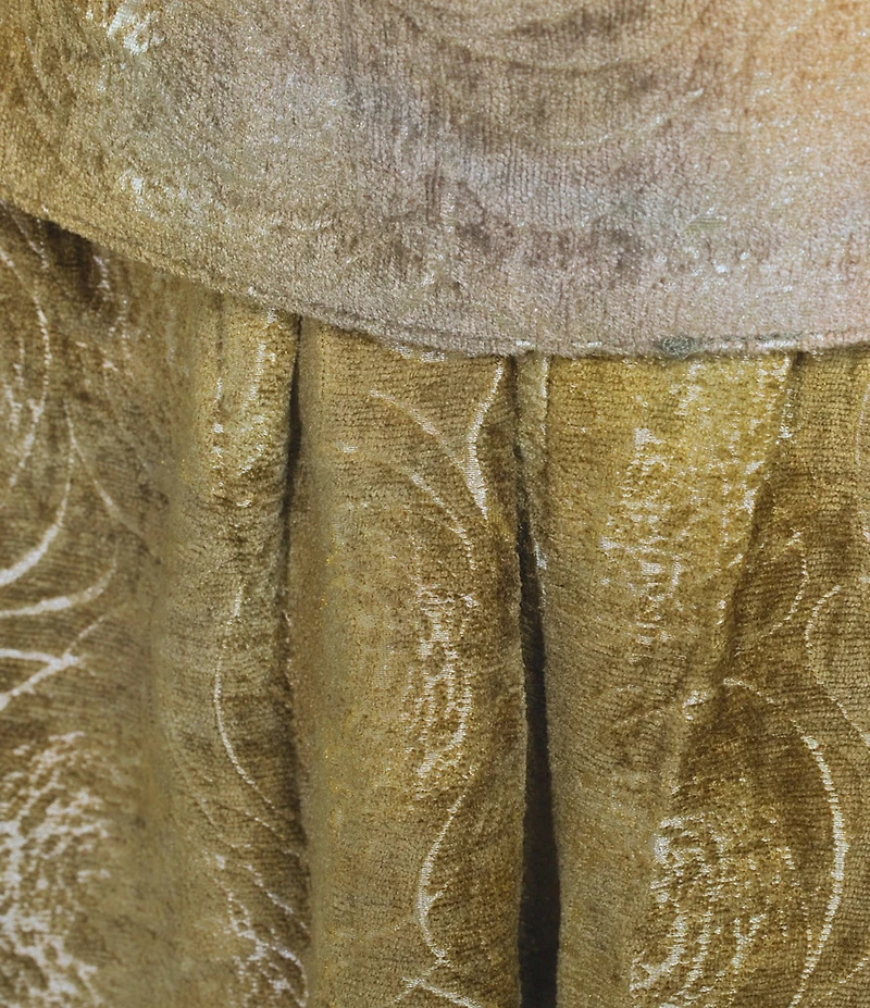 Bryn Walker Olivia Printed Velvet Chenille Wide Wrap Belt