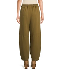 Bryn Walker Olivier French Terry Bamboo Pull-On Lantern Ankle Coordinating Pants