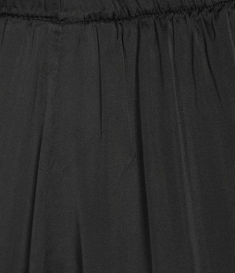 Bryn Walker Osca Satin Elastic Waist Side Leg Pants