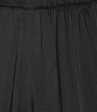 Bryn Walker Osca Satin Elastic Waist Side Leg Pants