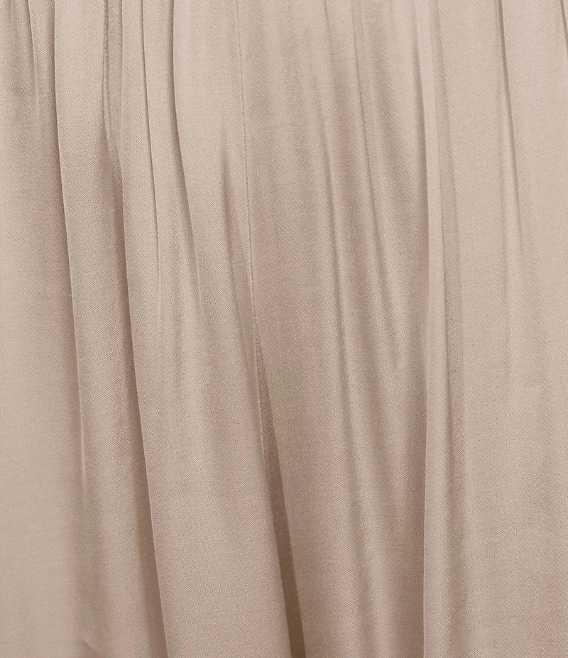 Bryn Walker Osca Viscose Satin Wide Leg Pull-On Pants