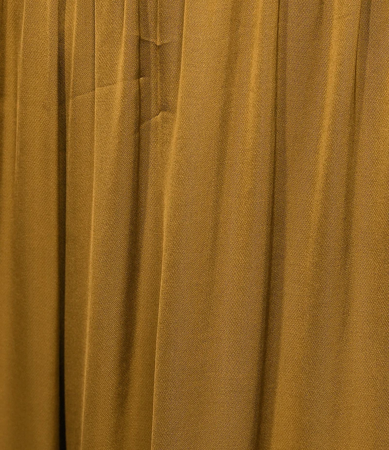 Bryn Walker Osca Woven Satin Wide-Leg Pull-On Coordinating Pants