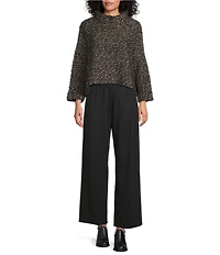 Bryn Walker Otis Ponti Elastic Waist Straight Leg Pants