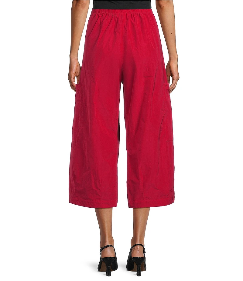 Bryn Walker Pasha Memory Crunch Elastic Waist Wide Leg Pants