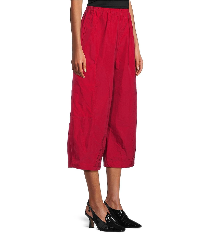 Bryn Walker Pasha Memory Crunch Elastic Waist Wide Leg Pants