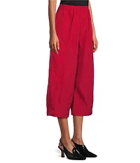Bryn Walker Pasha Memory Crunch Elastic Waist Wide Leg Pants