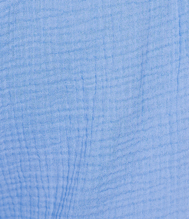 Bryn Walker Plus Campa Cotton Gauze Elastic Waistband Balloon Pants