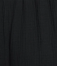 Bryn Walker Plus Cas Gauze Elastic Waist Wide Leg Cop Pants