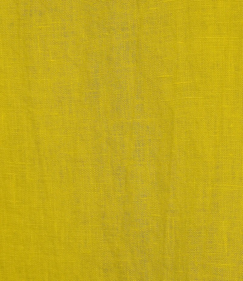 Bryn Walker Plus Chloe Light Linen Round Neck Sleeveless Ruffle Hem Midi Dress