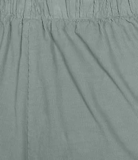 Bryn Walker Plus Corduroy Elastic Waist Wide Leg Flood Pants