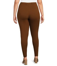 Bryn Walker Plus French Terry Elastic Waist Basic Legging