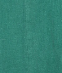 Bryn Walker Plus Layla Light Linen V-Neck 3/4 Bell Sleeve Ruffle Hem Tunic