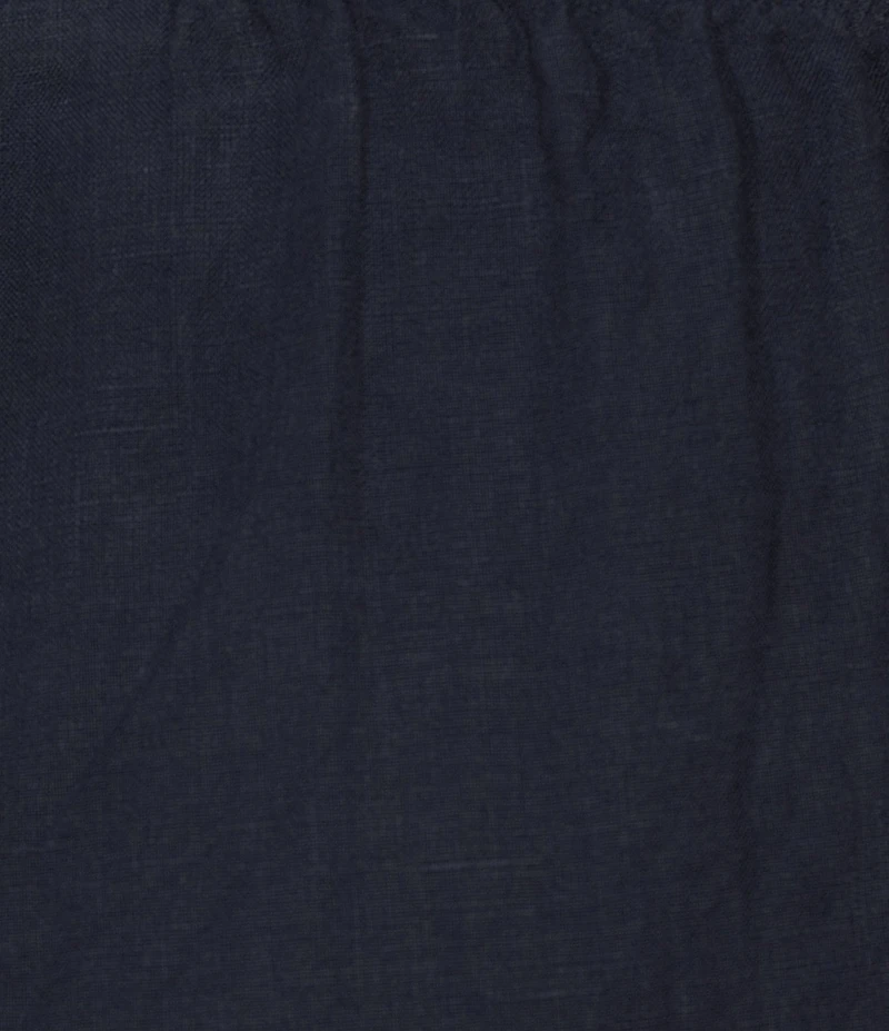 Bryn Walker Plus Size Akna Light Linen Elastic Waist Straight Leg Pants