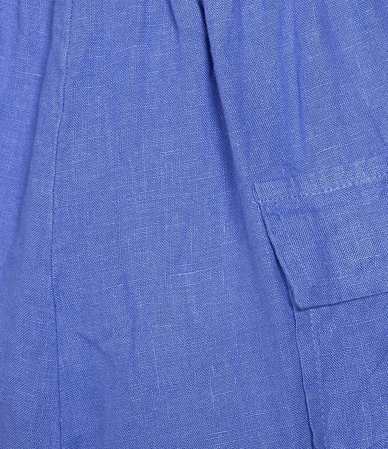 Bryn Walker Saba Light Linen Drawstring Waist Straight Leg Coordinating Pants
