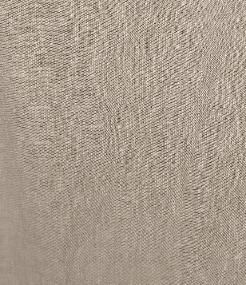 Bryn Walker Sofia Light Linen Straight Leg Asymmetrical Wrap Pants