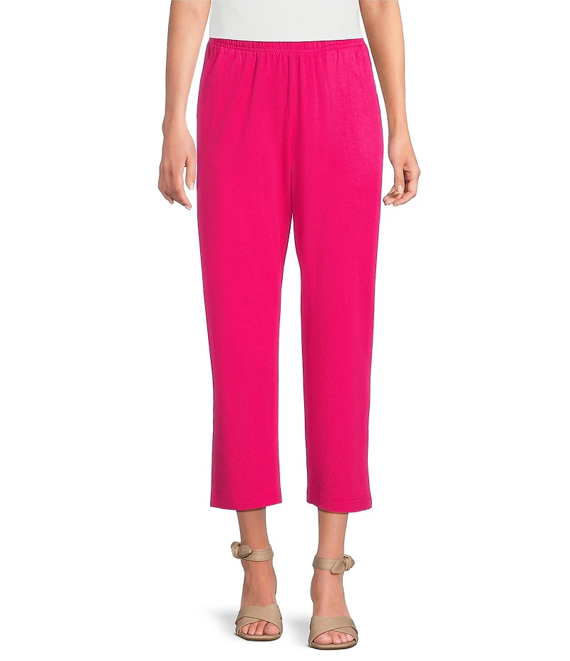 Bryn Walker Sunday Cotton Jersey Elastic Waist Pull-On Pants