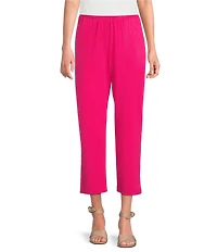Bryn Walker Sunday Cotton Jersey Elastic Waist Pull-On Pants
