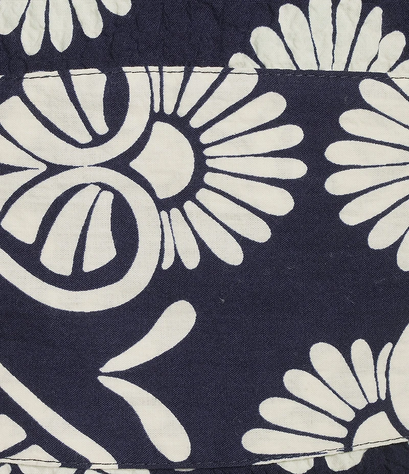 Bryn Walker Tulum Print Wide Wrap Belt