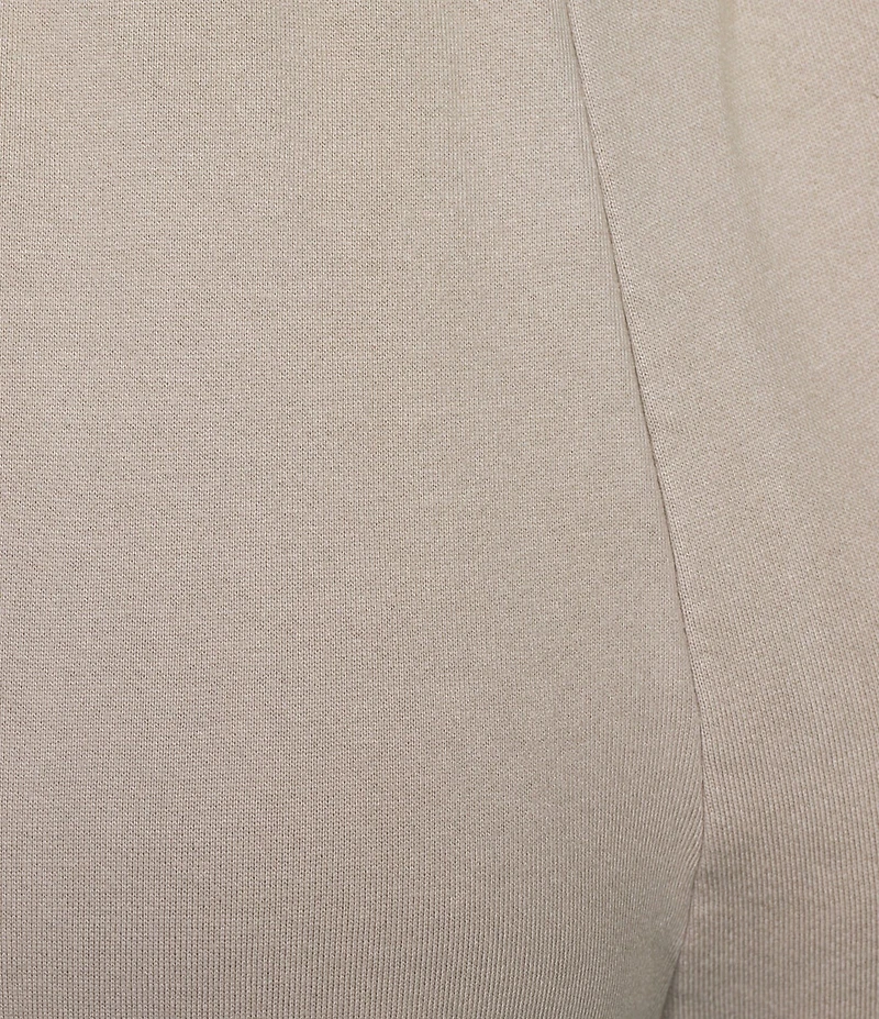 Bryn Walker Wyatt Organic Cotton Bamboo Fleece Elastic Waist Full Leg Banded Cuff Pants