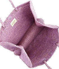 Btb Los Angeles Lucas Large Straw Tote Bag