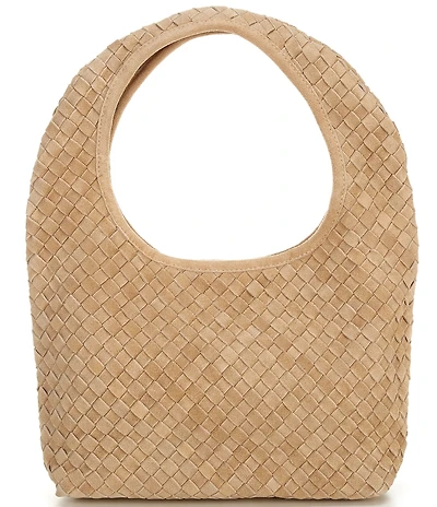 Btb Los Angeles Maylie Suede Woven Hobo Shoulder Bag