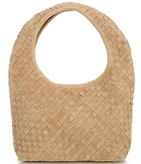 Btb Los Angeles Maylie Suede Woven Hobo Shoulder Bag