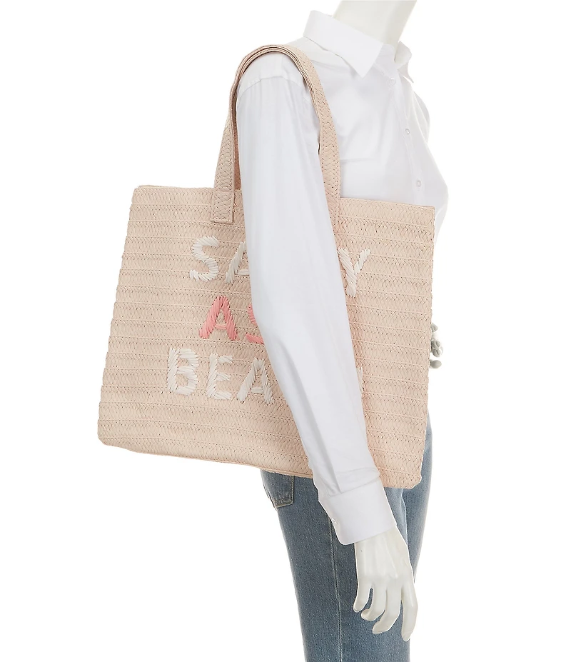 Btb Los Angeles Salty As A Beach Tote Bag