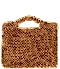 Btb Los Angeles Tammi Raffia Woven Handle Tote Bag