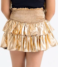 BuddyLove Big Girls Brookie Ruffle Tiered Skort